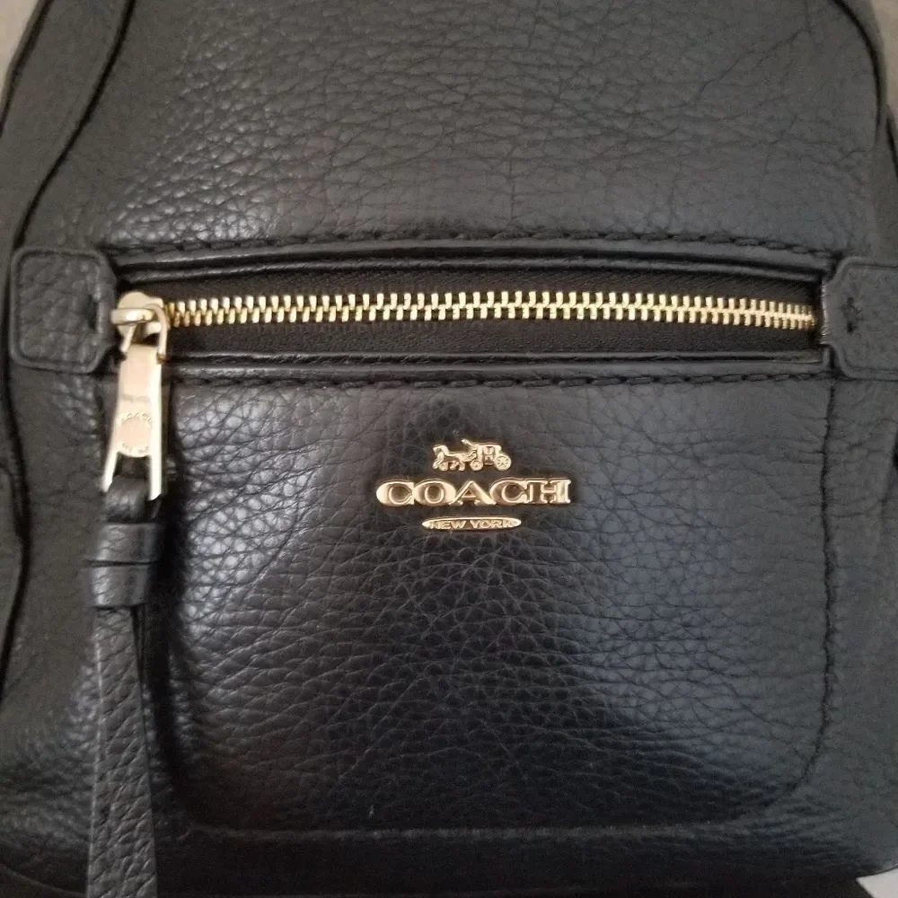 Coach Leather Mini Backpack - Picture 8 of 11
